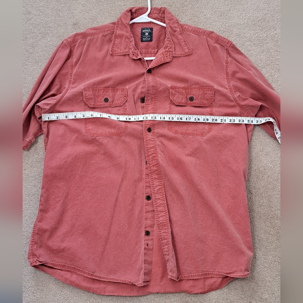 Mens Red Head short sleeve shirt
